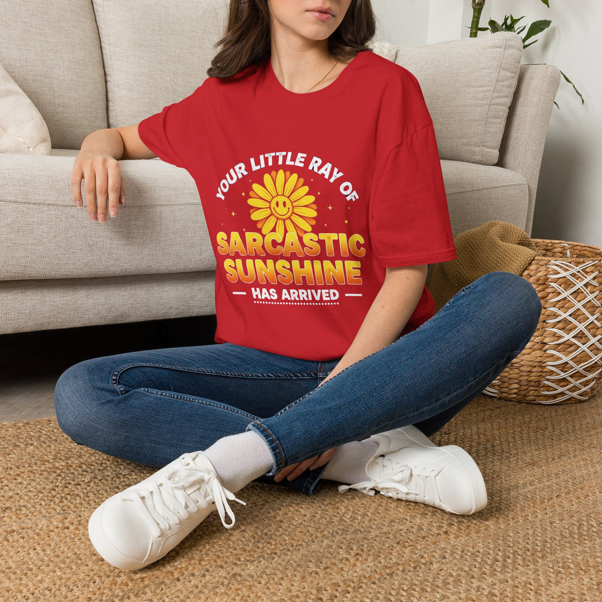 Sarcastic Sunshine T-Shirt — "Your Little Ray of Sarcastic Sunshine Has Arrived"