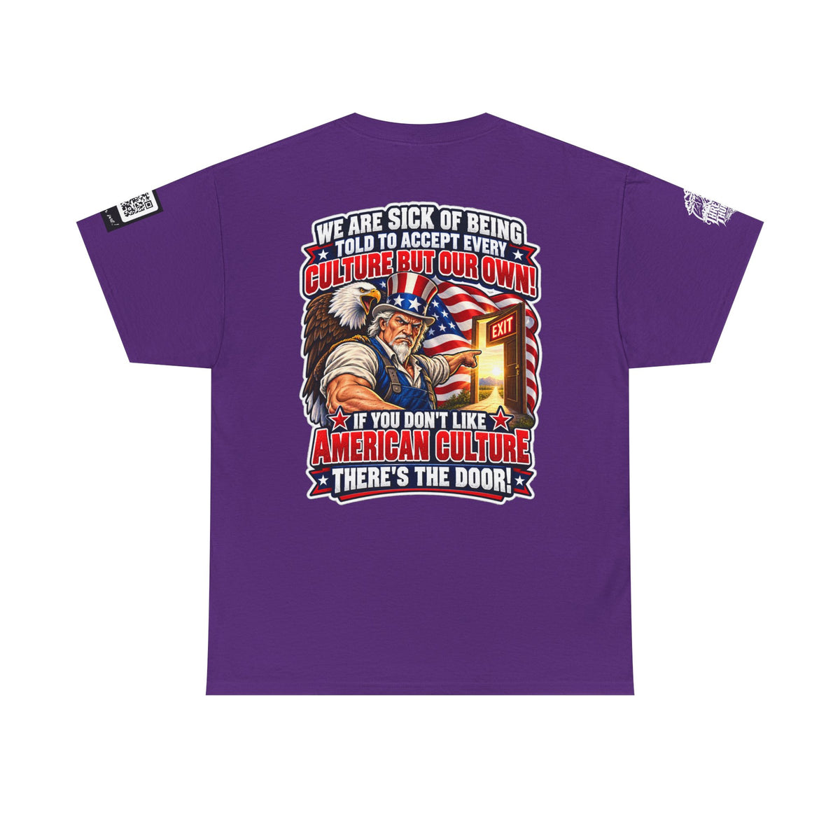 If You Don’t Like American Culture, There’s the Door Back Graphic Tee