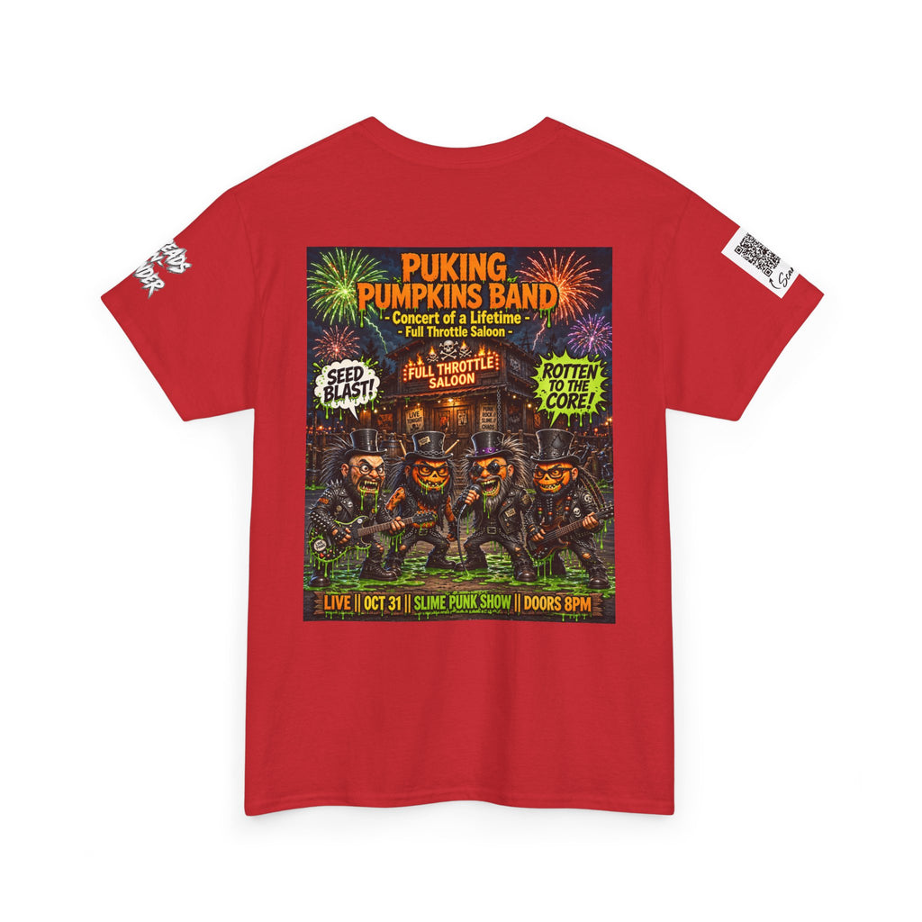 The Puking Pumpkins Punks #5 — Concert of Life - Horror Graphic T-Shirt