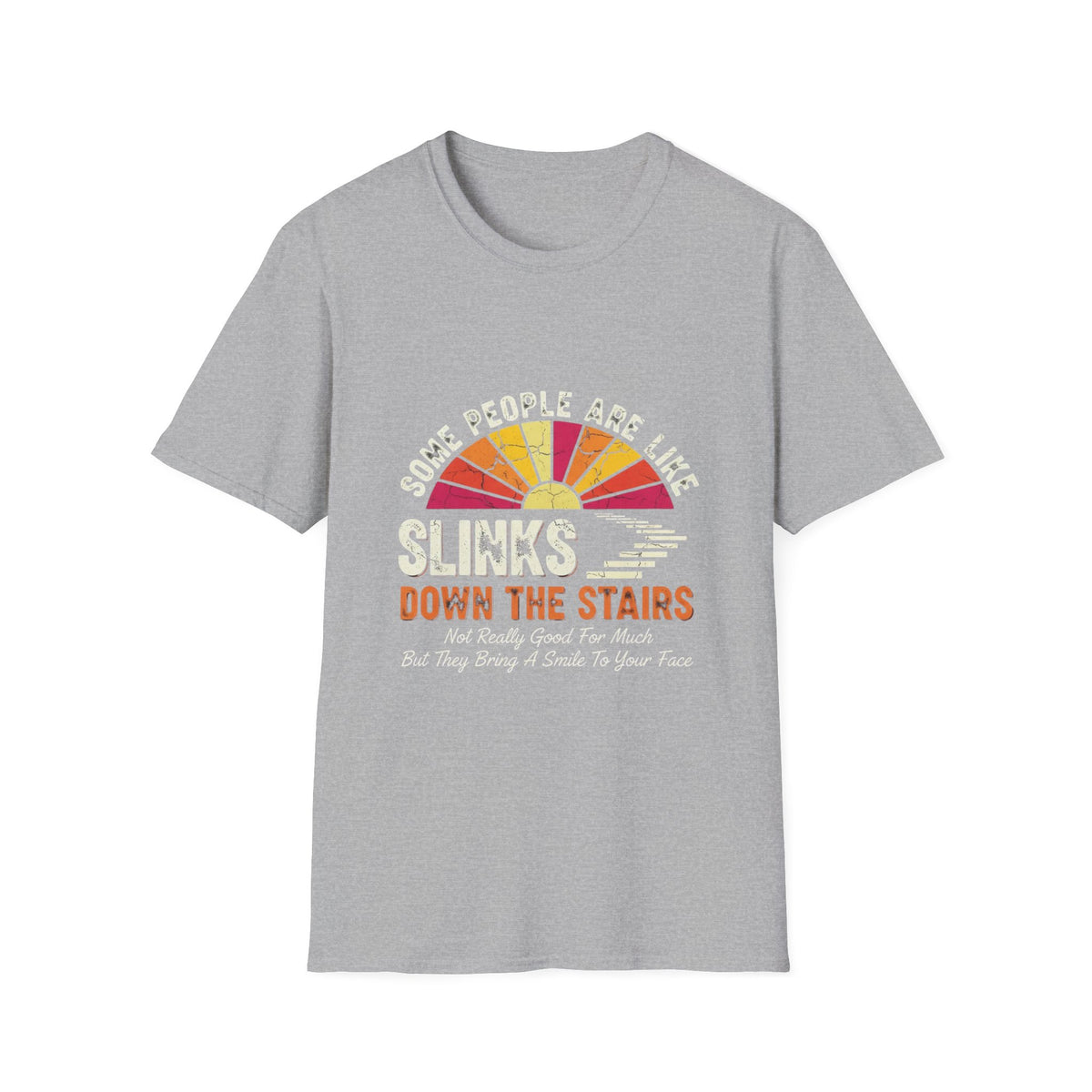 T‑Shirt — Vintage Sunrise 'Some People Are Like Sunrises' Graphic Tee
