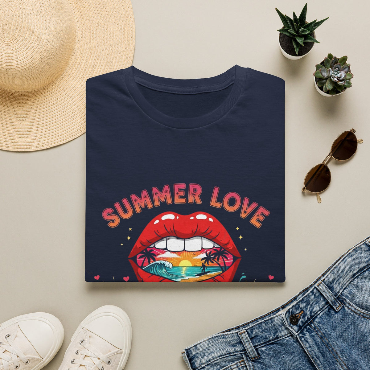 T-Shirt - Vintage Sunrise 'Some People Are Like Sunrises' Graphic Tee