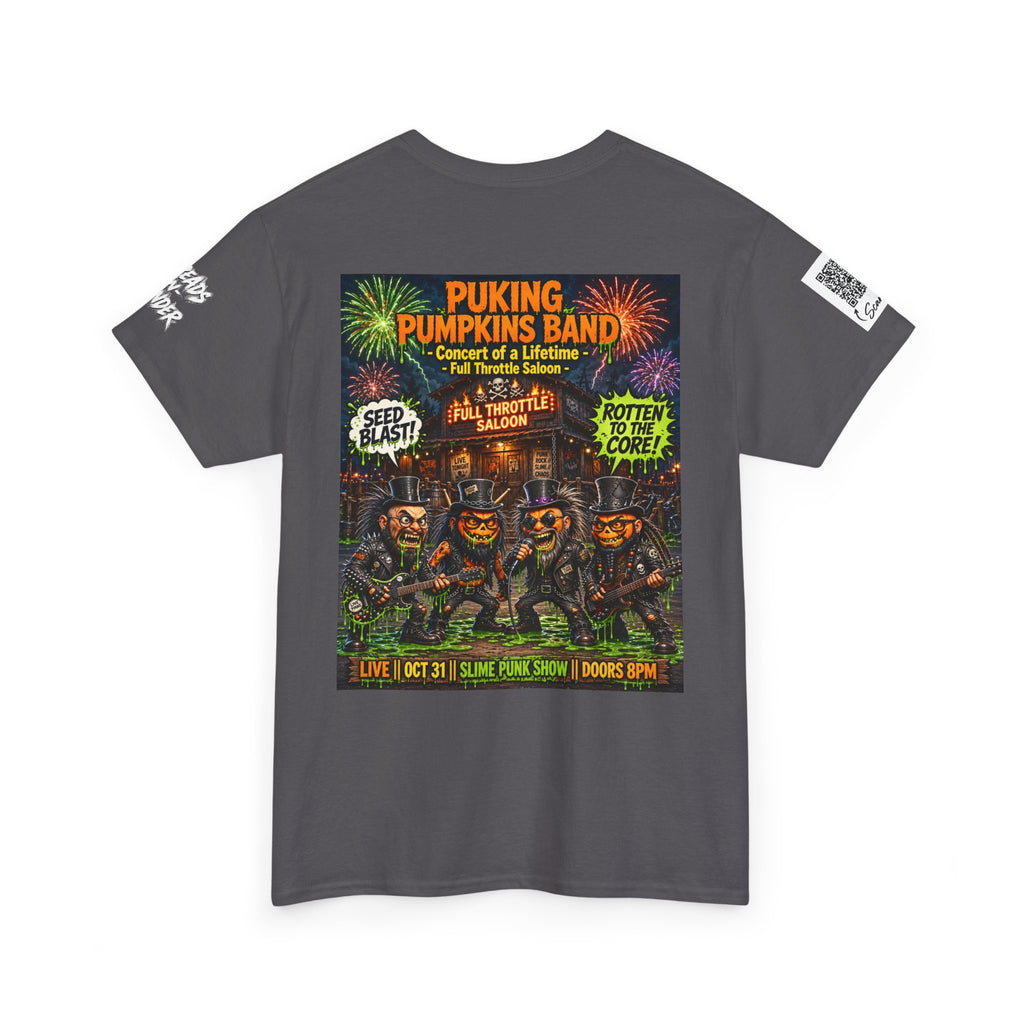 The Puking Pumpkins Punks #5 — Concert of Life - Horror Graphic T-Shirt