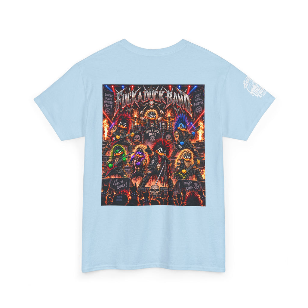 FUCK A DUCK BAND — Heavy Metal Monster Show Back Graphic Tee