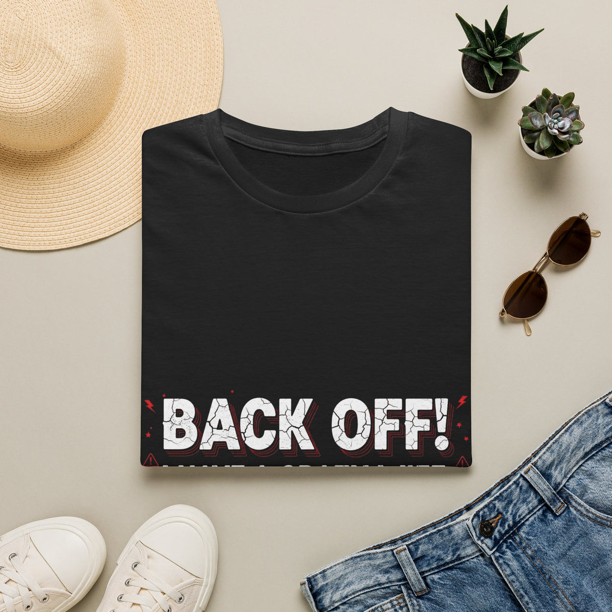 Back Off! I Have a Crazy Wife T-Shirt