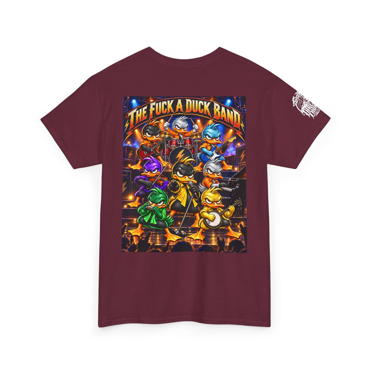 FUCK A DUCK BAND — Live Rock Show Back Graphic Tee