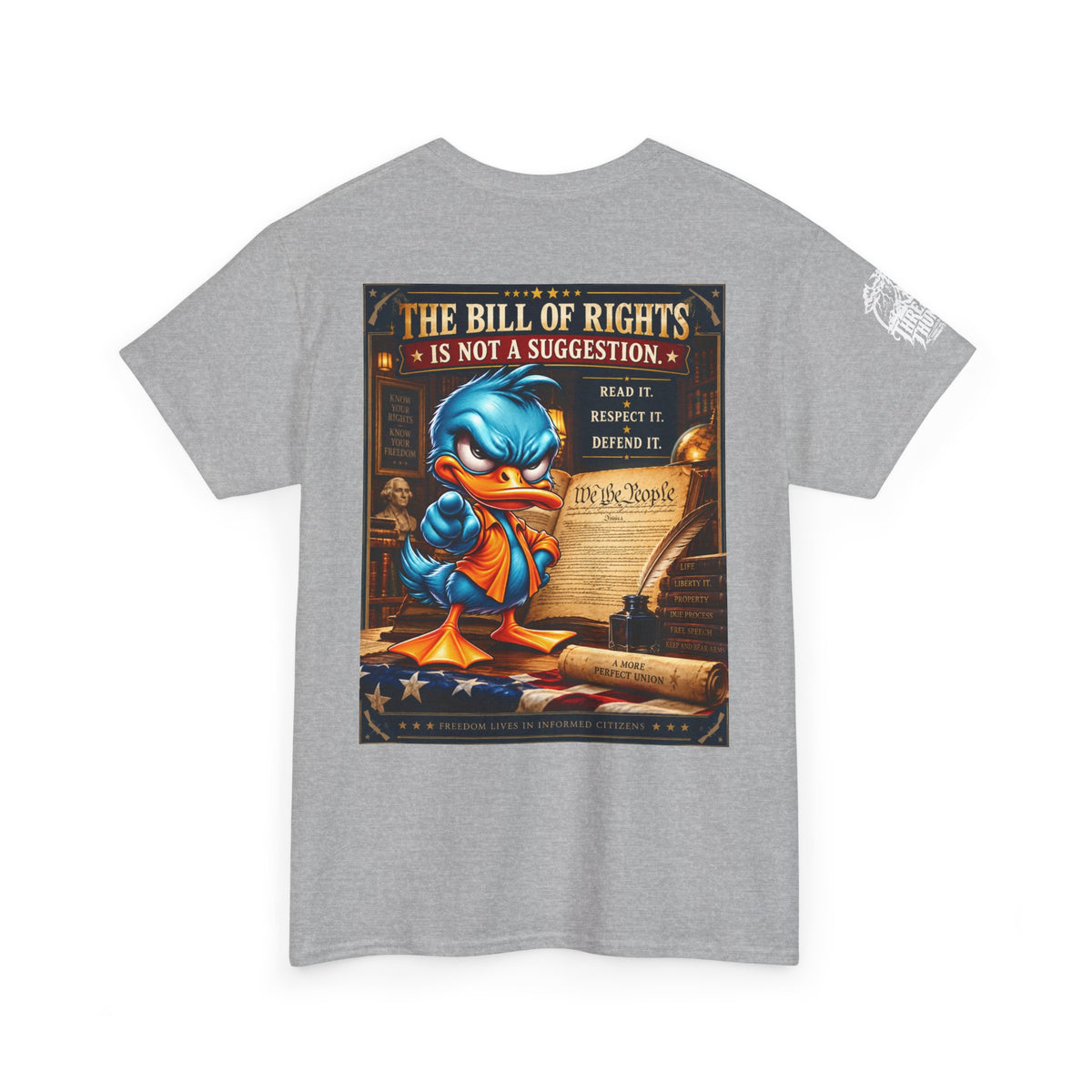 The Bill of Rights Is Not a Suggestion Back Graphic Tee