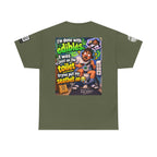I’m Done With Edibles — Toilet Seatbelt Humor Back Graphic Tee