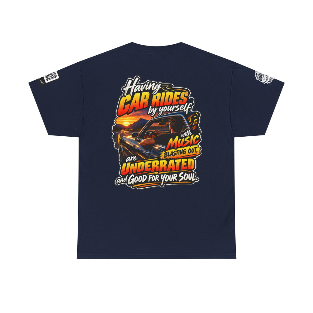 Solo Car Rides With Music Are Good for the Soul Back Graphic Tee