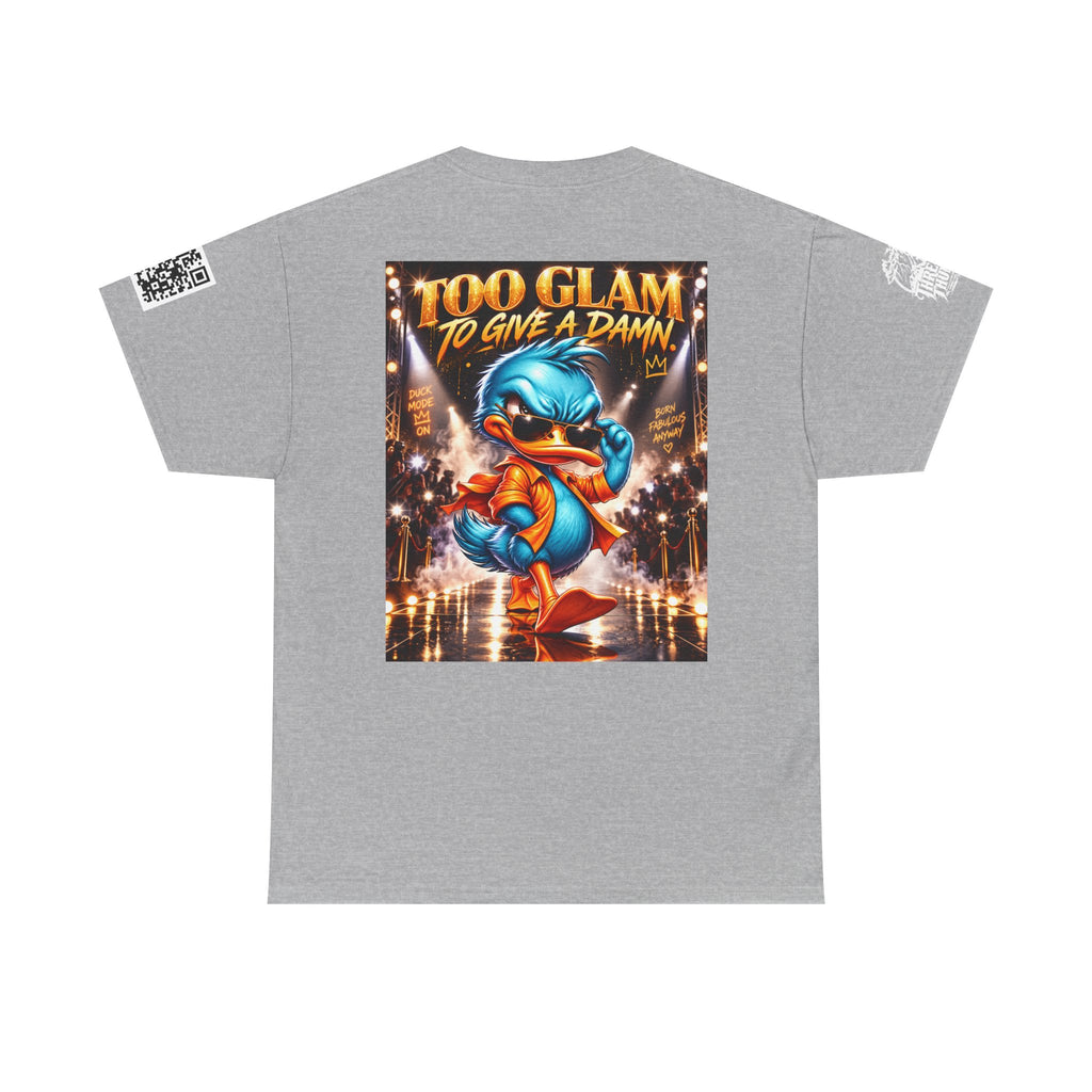 Too Glam to Give a Damn Back Graphic Tee