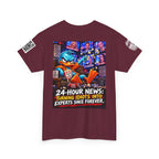 24-Hour News — Turning Idiots Into Experts Back Graphic Tee
