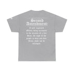 Second Amendment T-Shirt — Constitution Quote Flag Tee