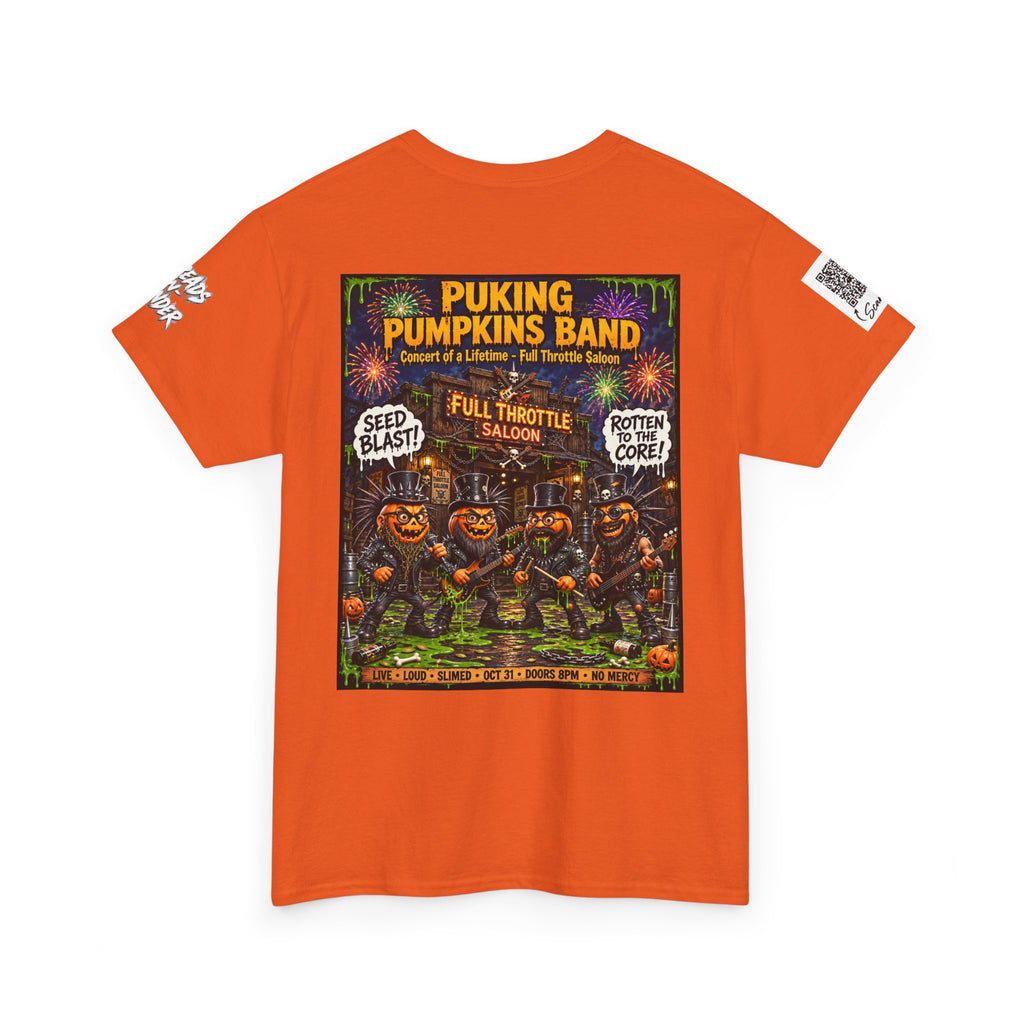The Puking Pumpkins Band #6 — Concert of Life - Horror Graphic T-Shirt