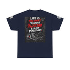 Life Is Too Short to Argue — Block Them & Sleep Back Graphic Tee