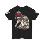 Graphic Tee — 'I'm a Serial Killer' Husky Crushing Possum Design