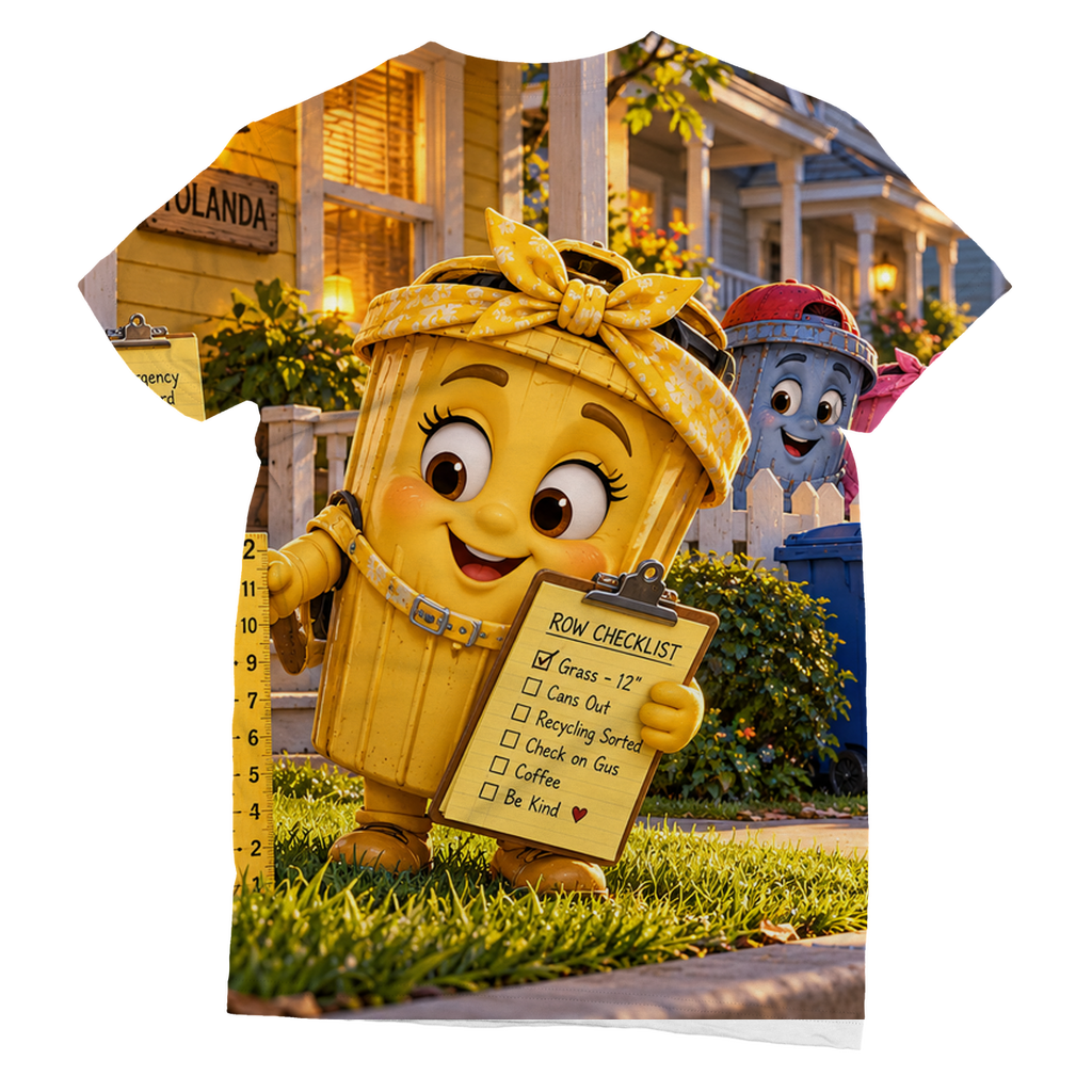 Trash Can Row Classic Sublimation Women's T-Shirt