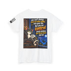 You Can't Control Who Walks In — Sarcastic Window Humor Back Graphic Tee