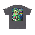 Alien Abduction Vacation — Out of Office Back Graphic Tee