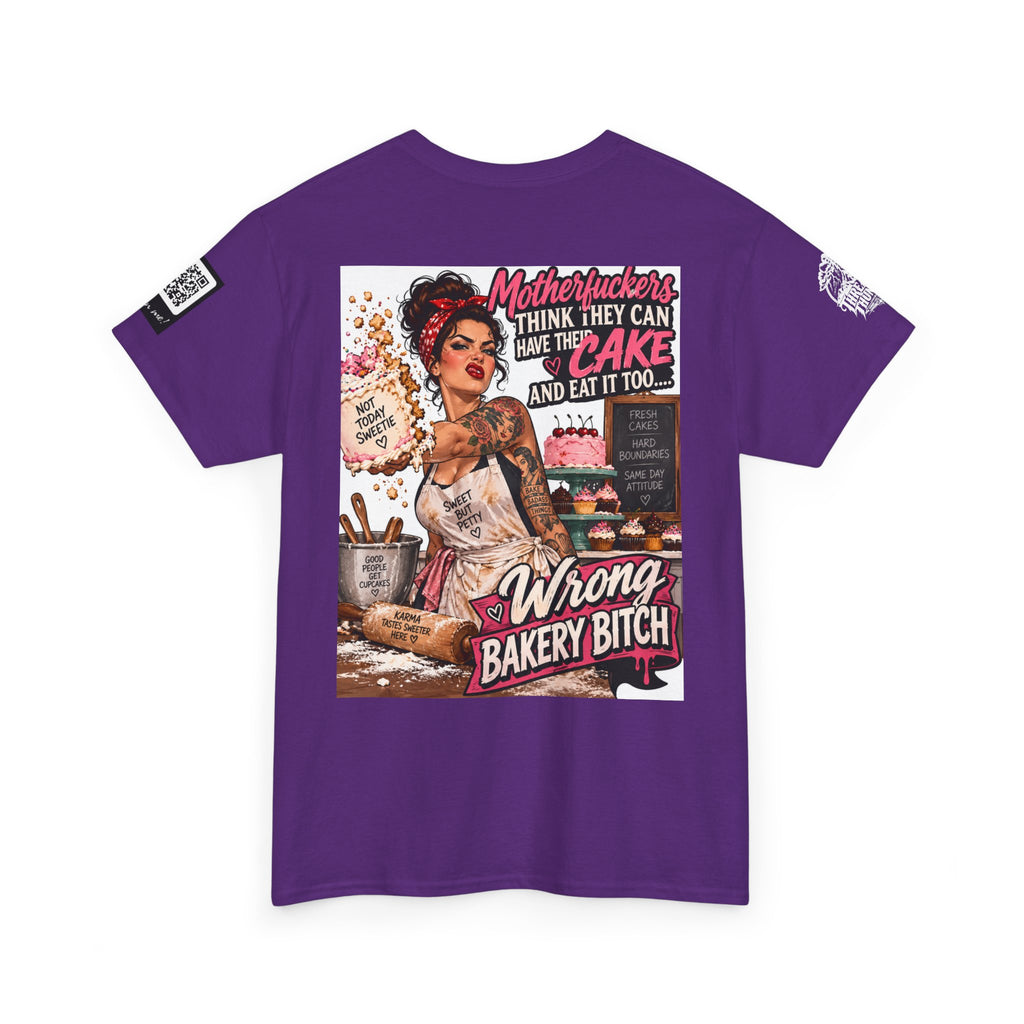 Wrong Bakery Bitch — Tattooed Baker Back Graphic Tee