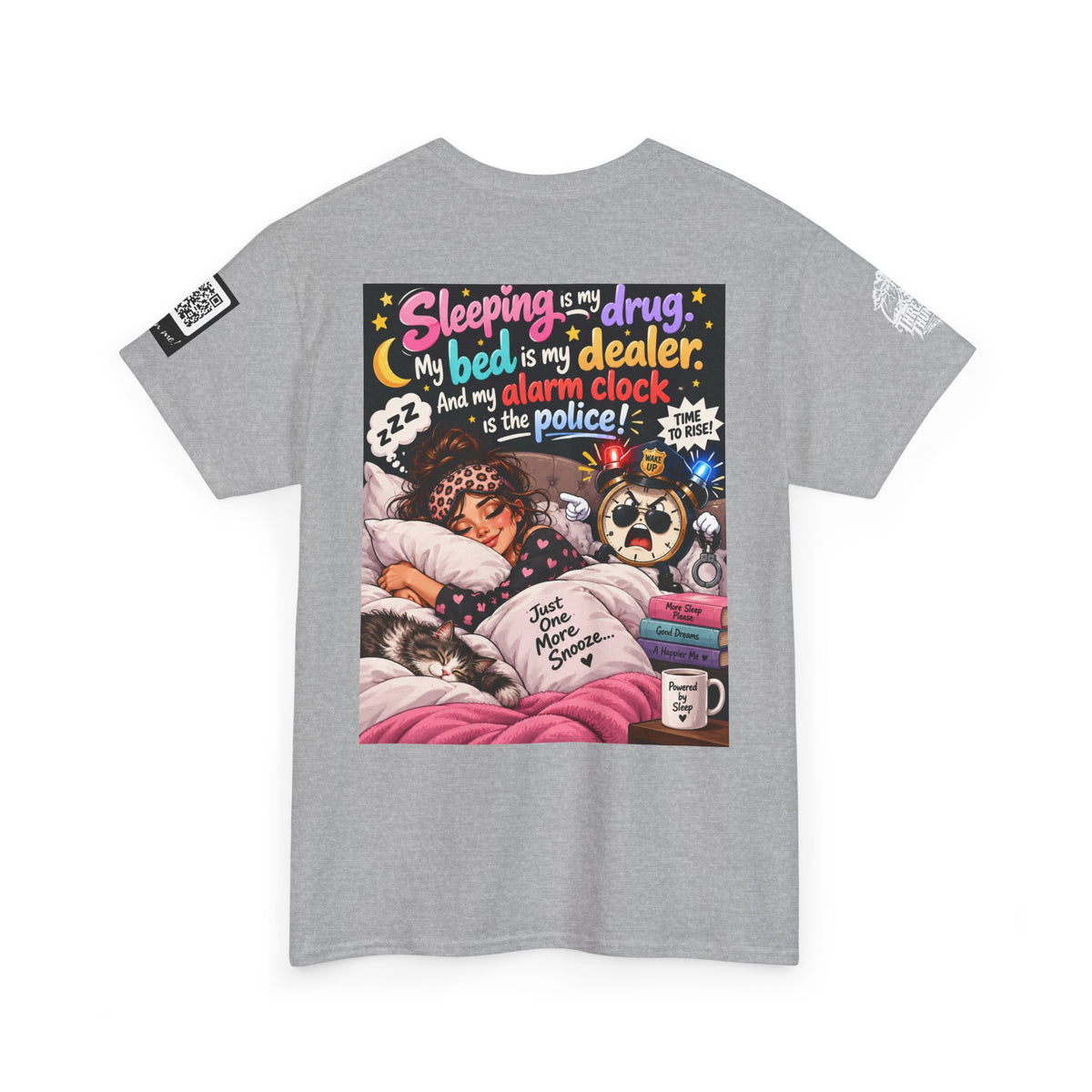 Sleeping Is My Drug — Powered by Sleep Back Graphic Tee