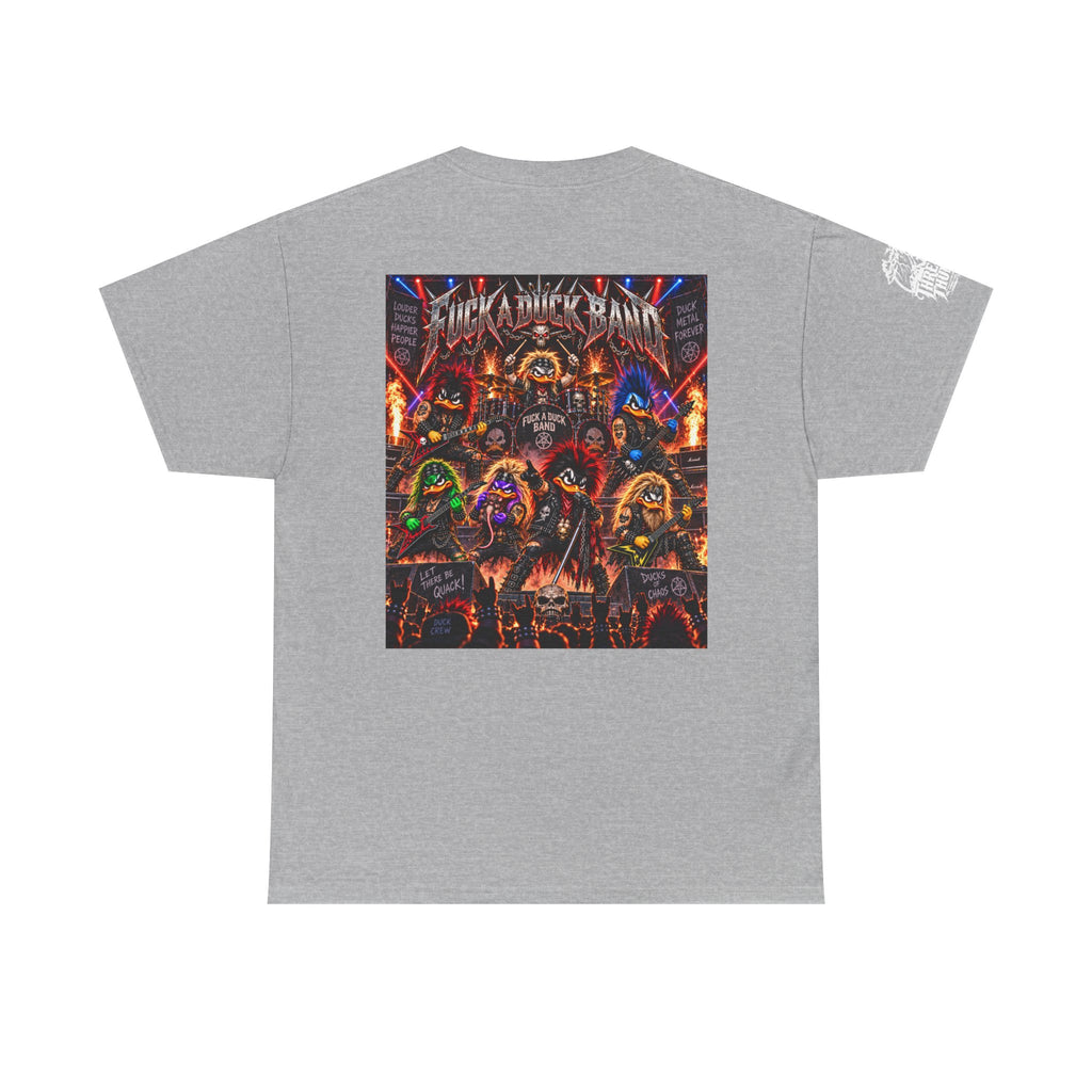 FUCK A DUCK BAND — Heavy Metal Monster Show Back Graphic Tee