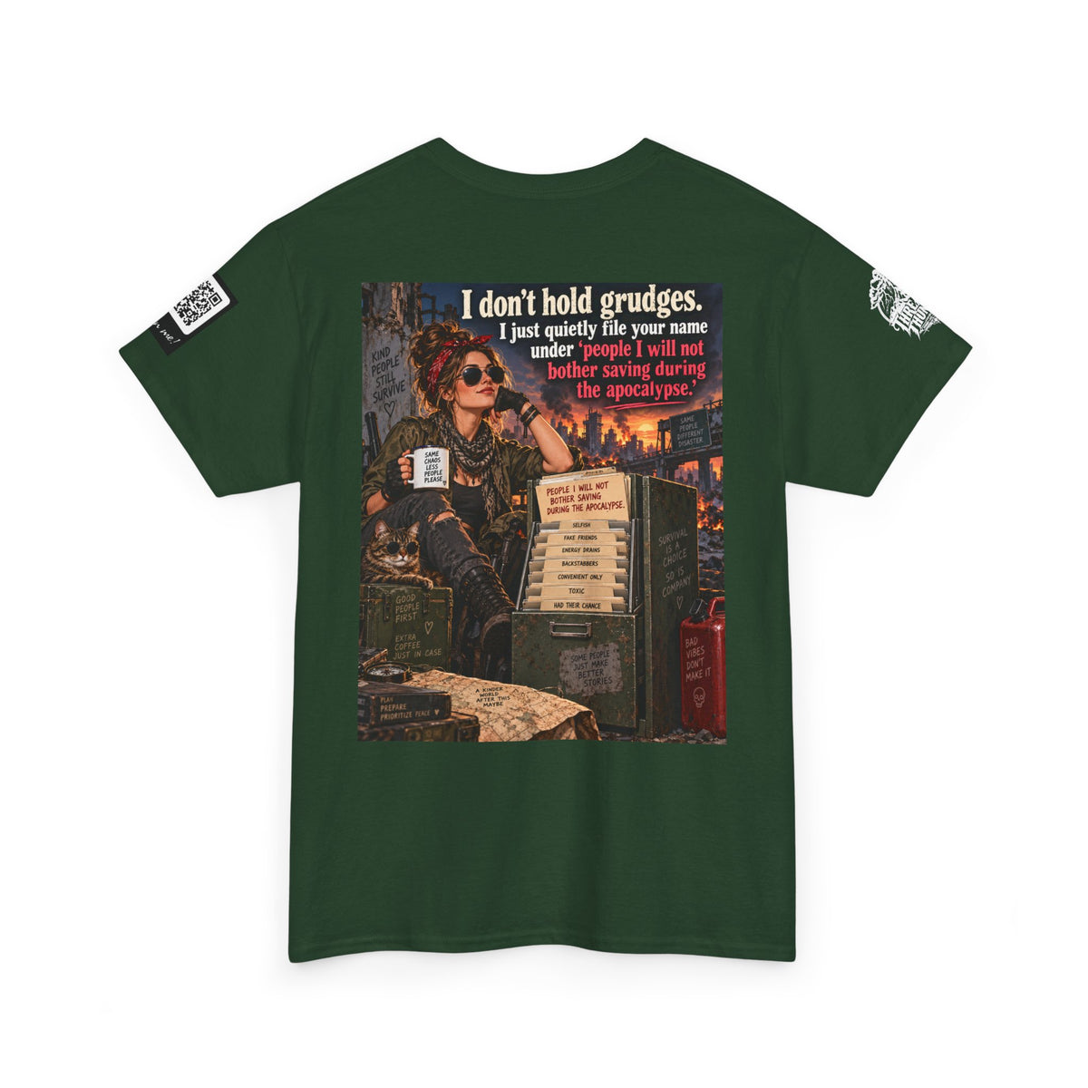 People I Won’t Save During the Apocalypse Back Graphic Tee