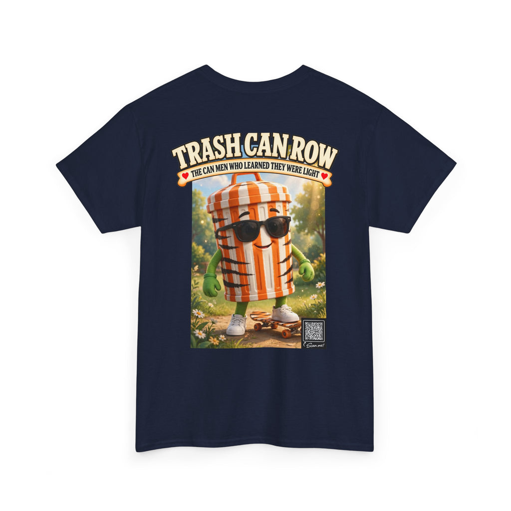 Trash Can Row Tee #8