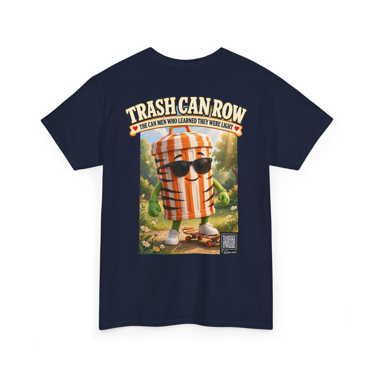 Trash Can Row Tee #8