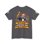 My Luck Is Like a Bald Guy Who Just Won a Comb Back Graphic Tee