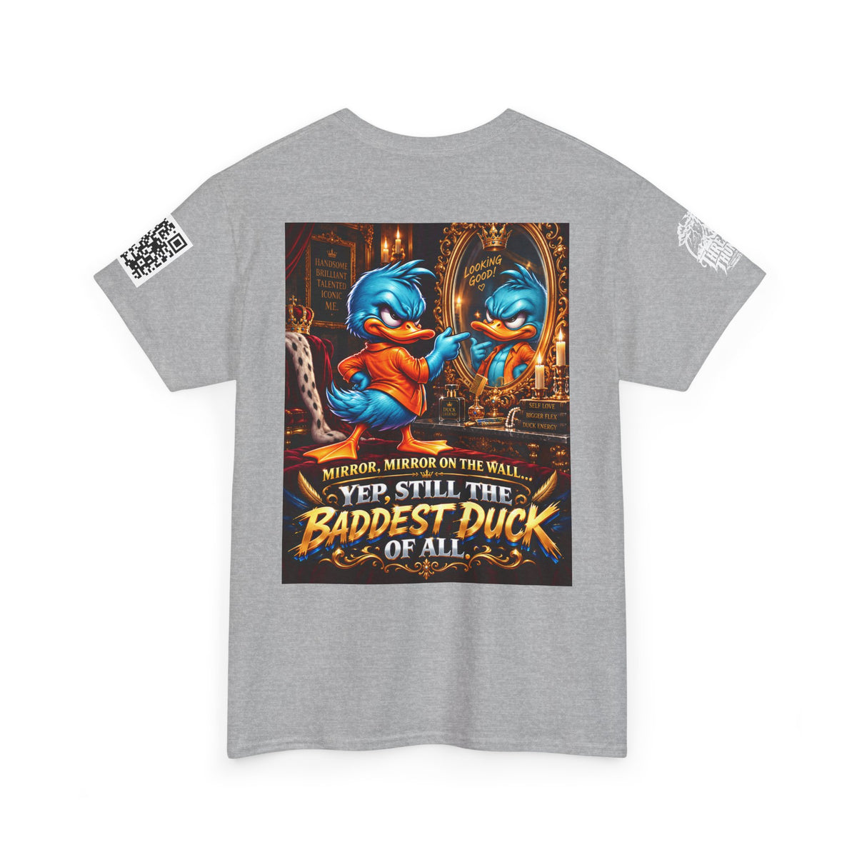 Mirror Mirror — Still the Baddest Duck of All Back Graphic Tee