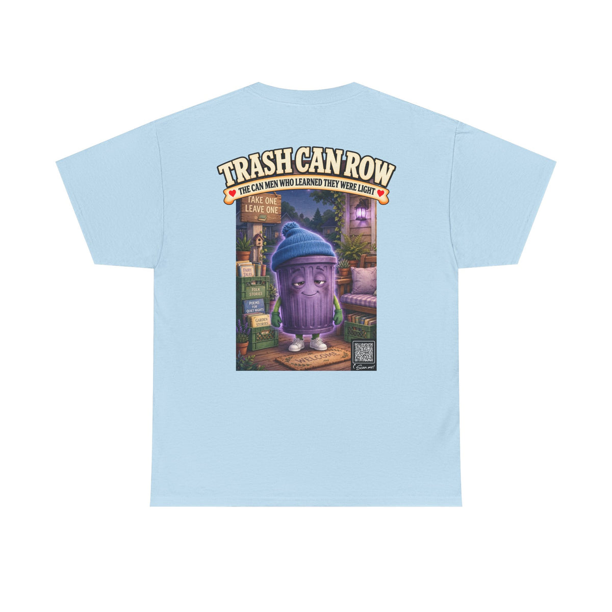 Trash Can Row Tee #7