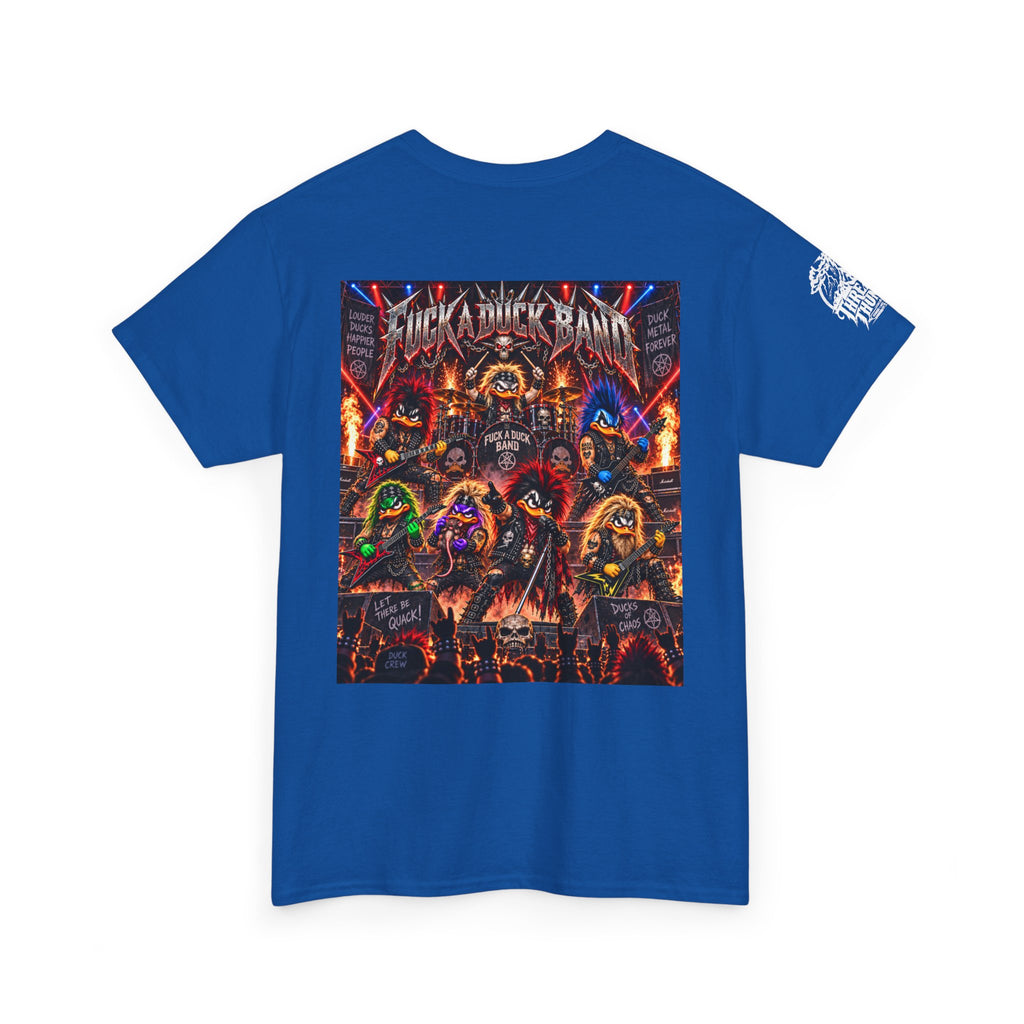 FUCK A DUCK BAND — Heavy Metal Monster Show Back Graphic Tee