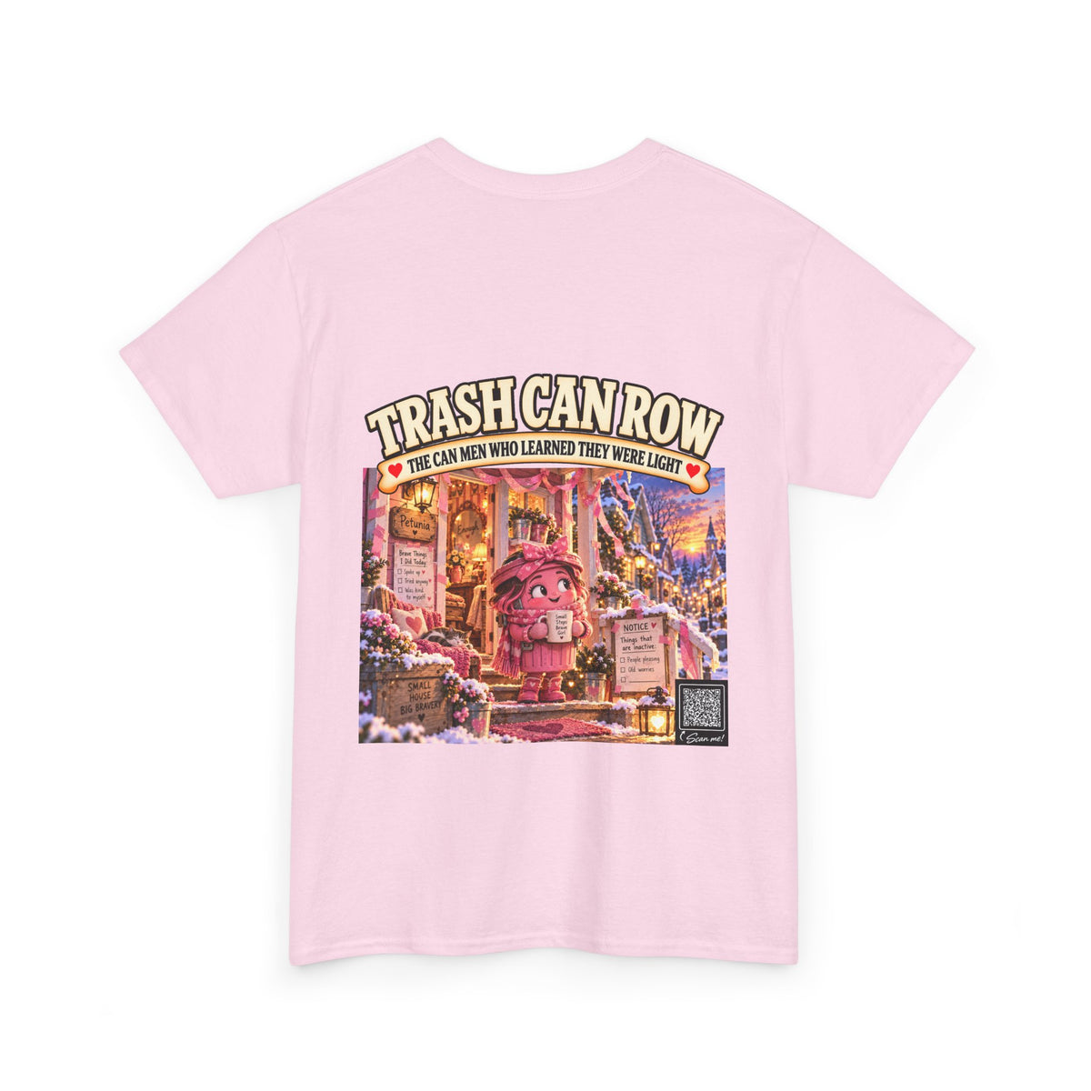 Trash Can Row Tee #3