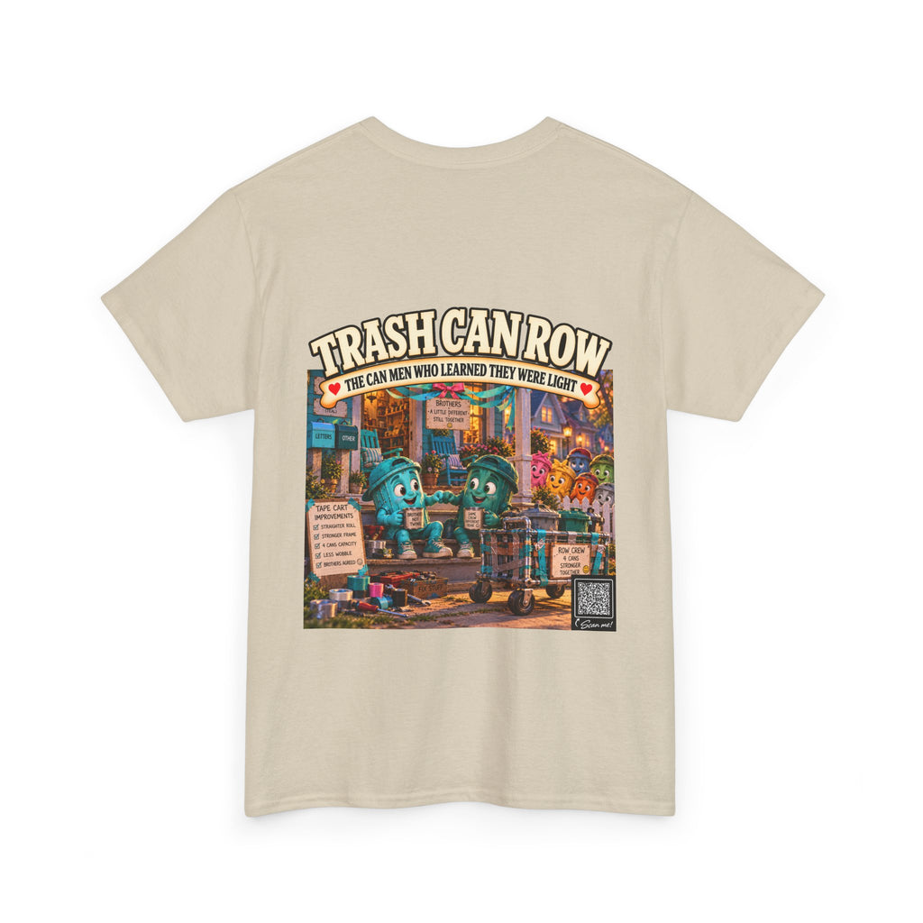 Trash Can Row Tee #1