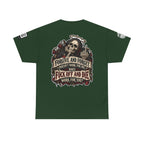 Forgive and Forget? Fuck Off and Die Works Better Back Graphic Tee