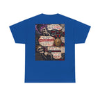 Mental Health Awareness T-Shirt — Gothic Skull Collage with Encouraging Quotes