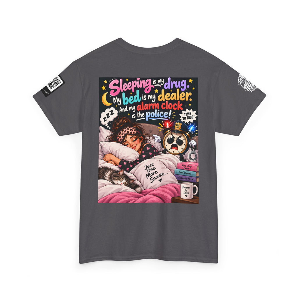 Sleeping Is My Drug — Powered by Sleep Back Graphic Tee