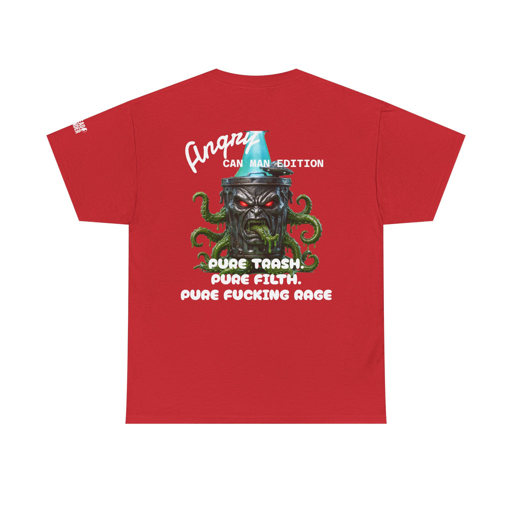 T-Shirt — Angry Can Man Monster Graphic Tee