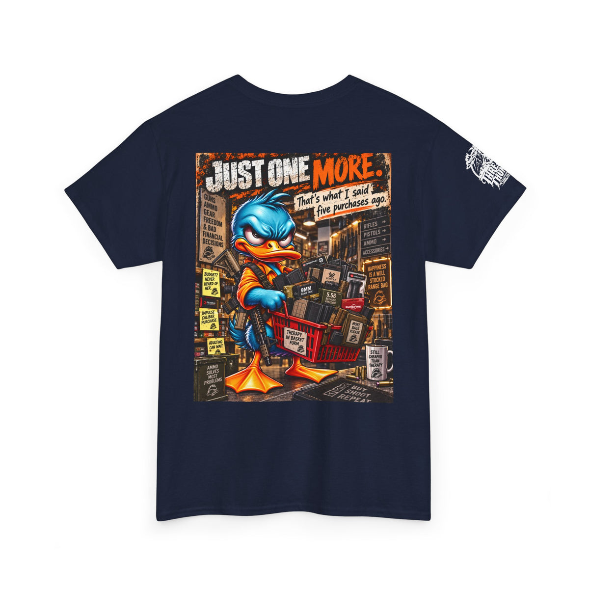 Just One More — Five Purchases Ago Back Graphic Tee