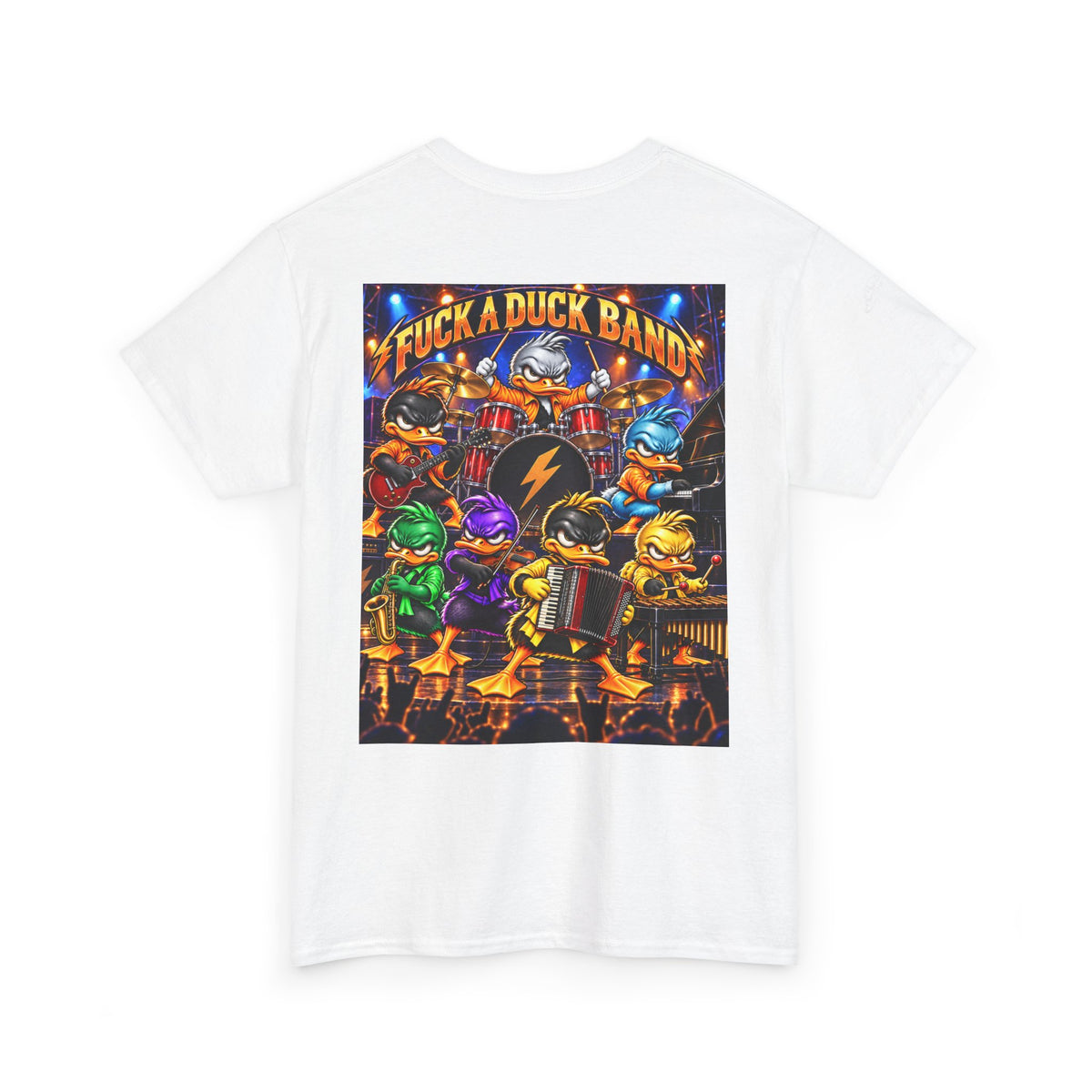 FUCK A DUCK BAND — Quack Orchestra Back Graphic Tee