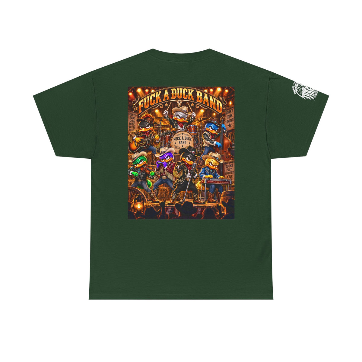FUCK A DUCK BAND — Country Bar Stage Back Graphic Tee