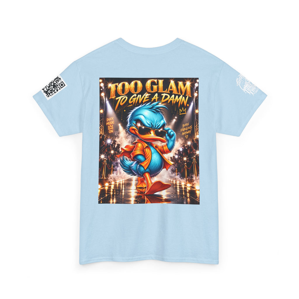 Too Glam to Give a Damn Back Graphic Tee