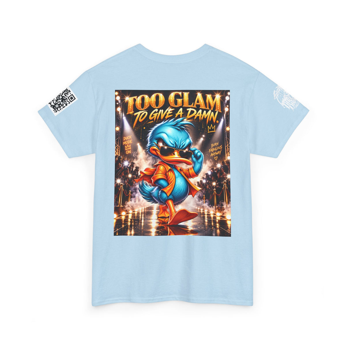 Too Glam to Give a Damn Back Graphic Tee