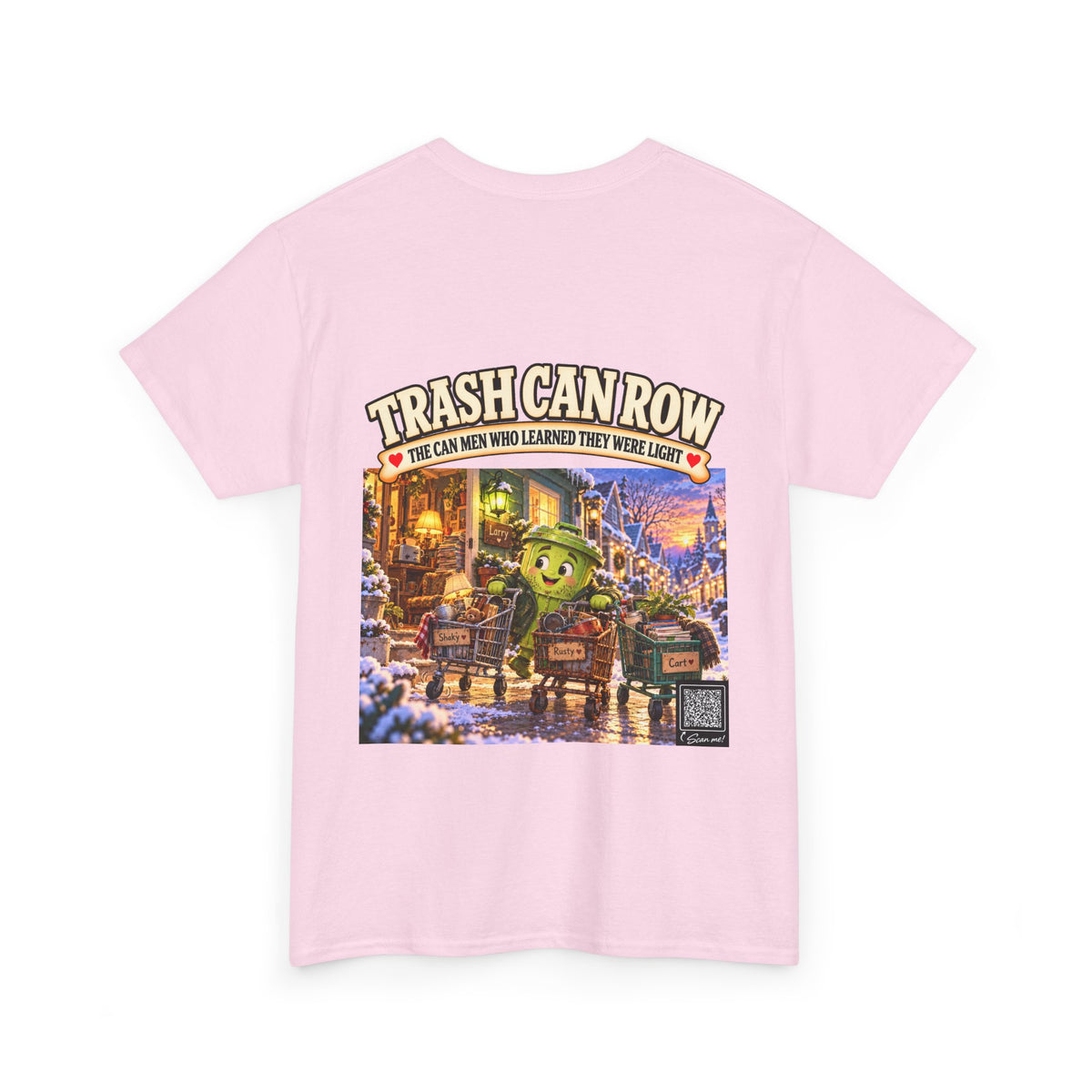Trash Can Row Tee #6