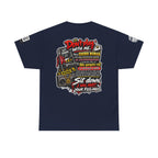 Grown Woman With Anxiety and 90s Gangsta Rap Back Graphic Tee