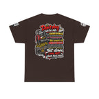 Grown Woman With Anxiety and 90s Gangsta Rap Back Graphic Tee