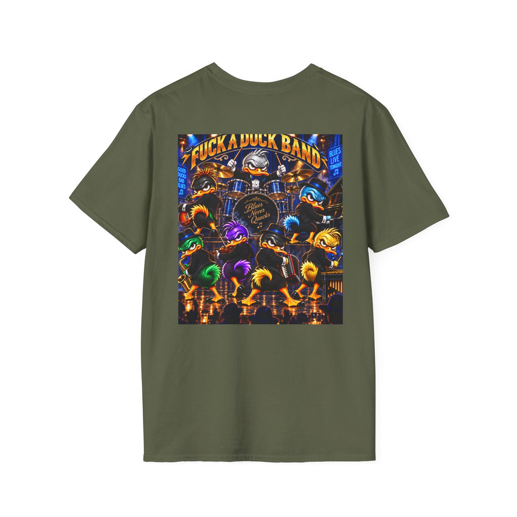 FUCK A DUCK BAND — Heavy Metal Duck Band Tee