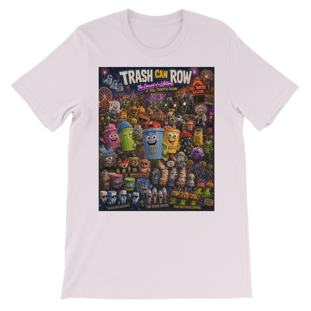 Trash Can Row: Concert for a Lifetime – Classic Kids T-Shirt