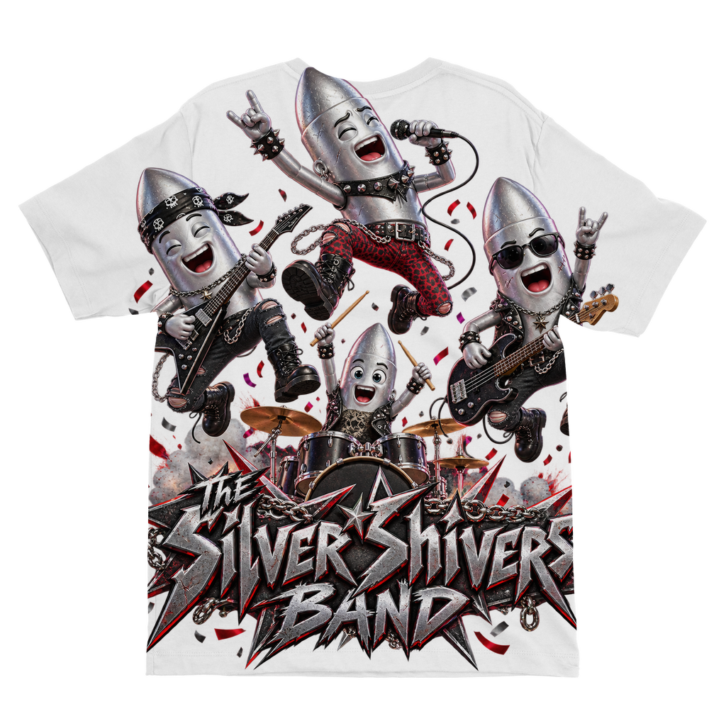 The Silver Shivers Band Sublimation Kids T-Shirt