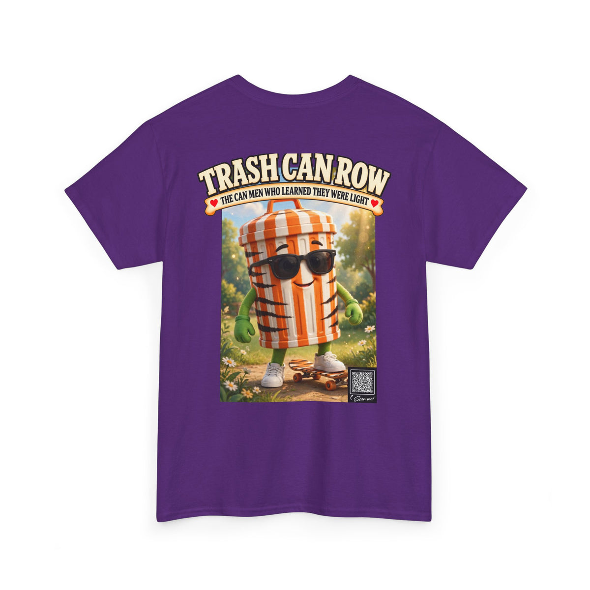 Trash Can Row Tee #8