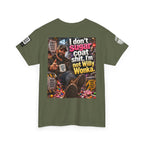 I Don’t Sugarcoat Shit — I’m Not Willy Wonka Back Graphic Tee